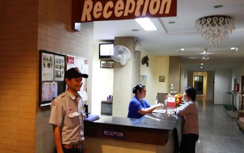 Receptionist Billede
