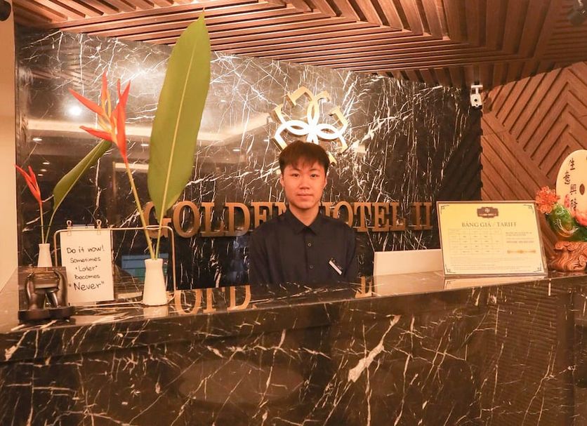 Receptionist Billede