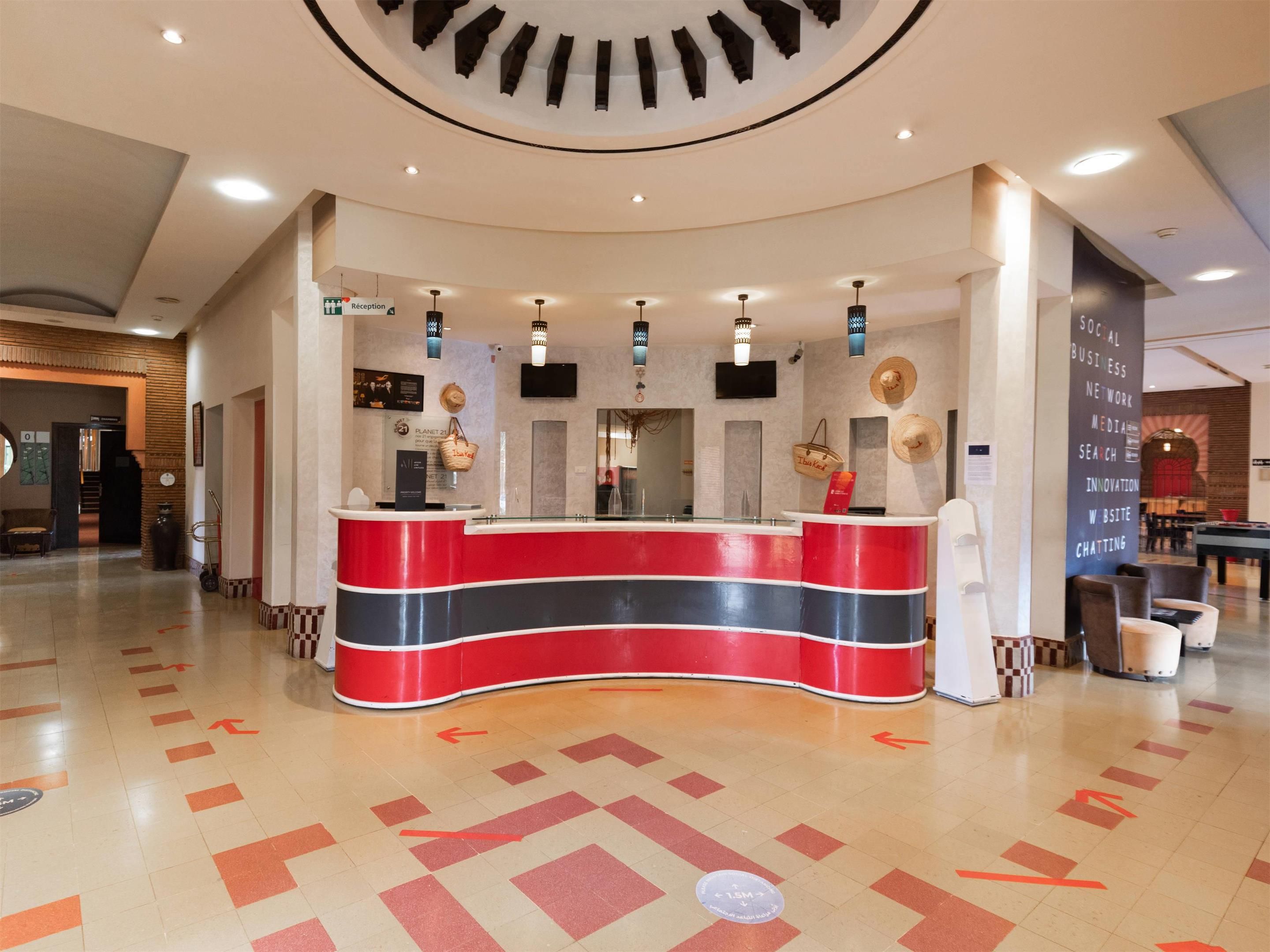 Receptionist Billede