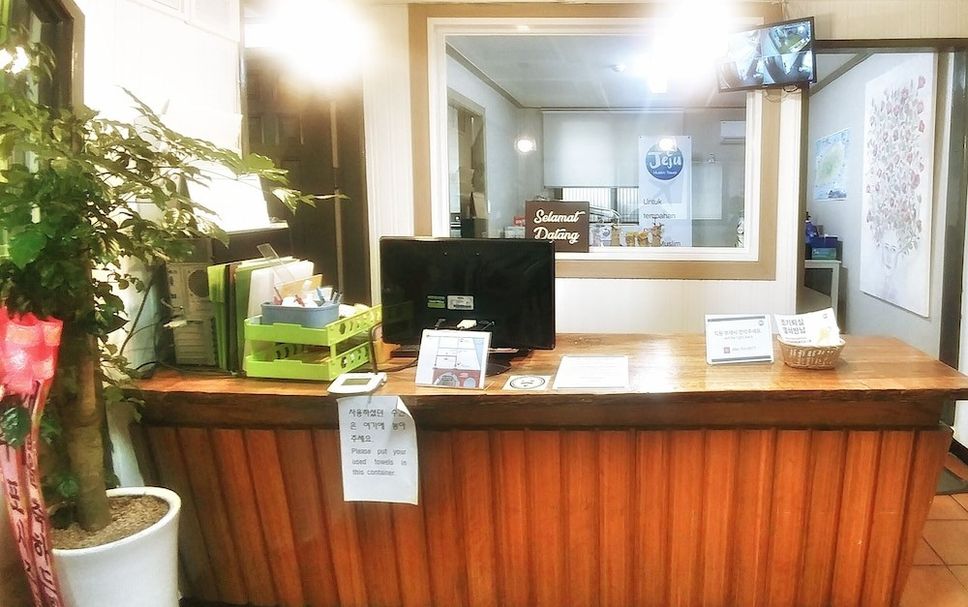 Receptionist Billede