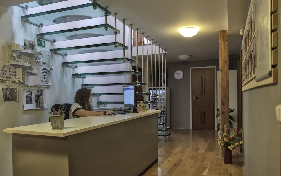 Receptionist Billede