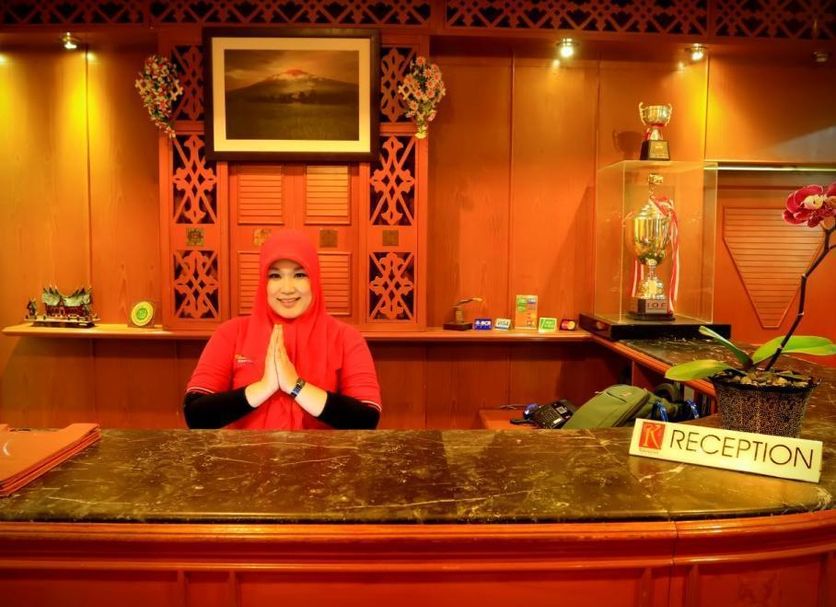 Receptionist Billede