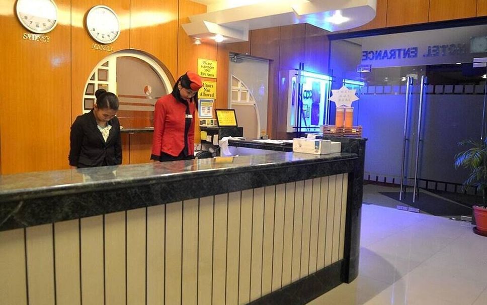 Receptionist Billede