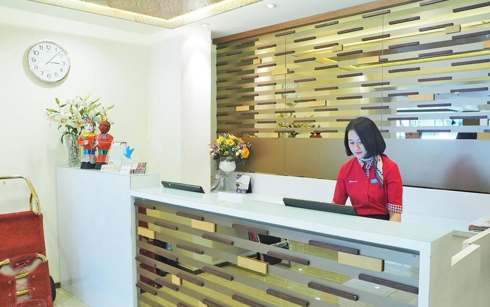 Receptionist Billede