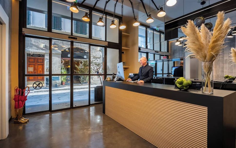 Receptionist Billede