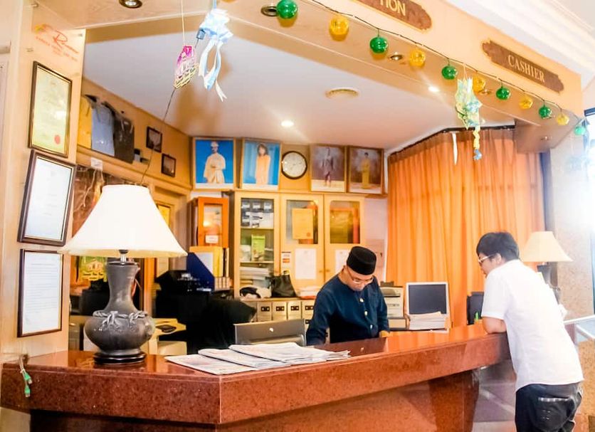 Receptionist Billede