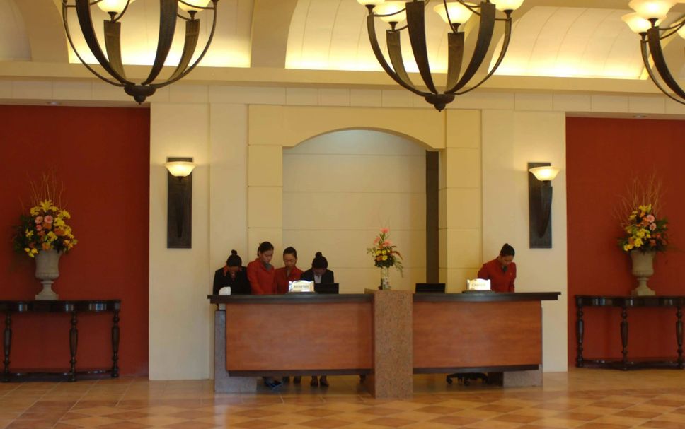 Receptionist Billede