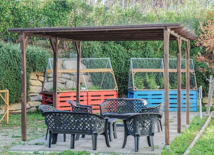 Patio Billede