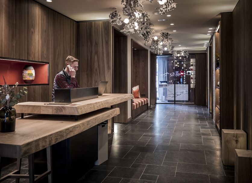 Receptionist Billede