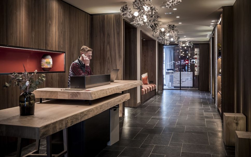 Receptionist Billede