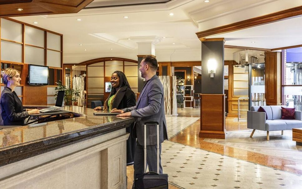 Receptionist Billede