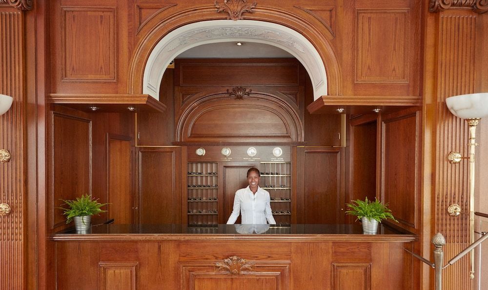 Receptionist Billede