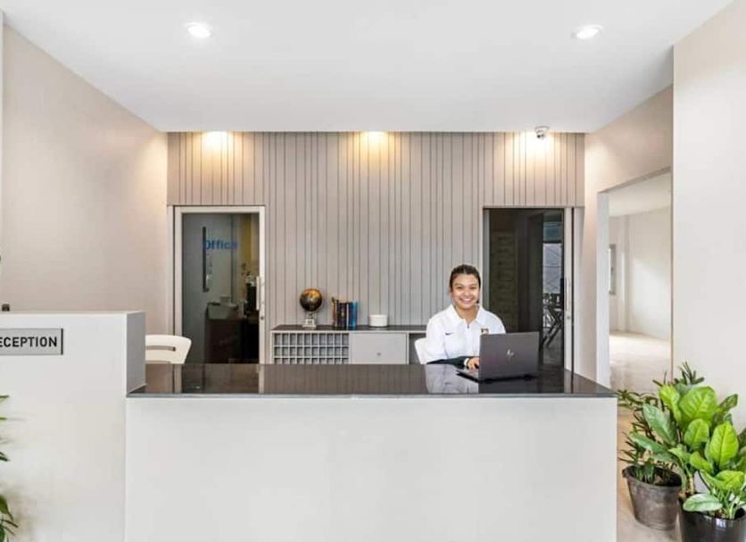 Receptionist Billede