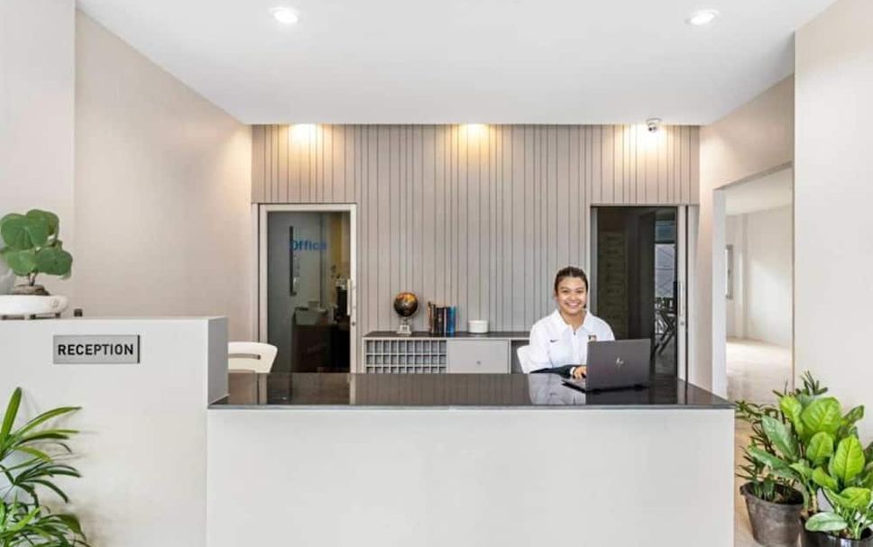 Receptionist Billede