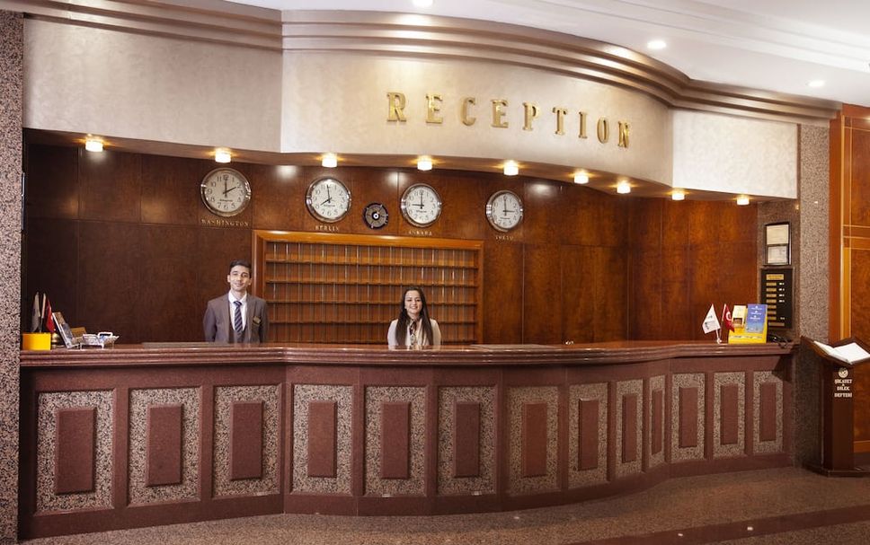 Receptionist Billede