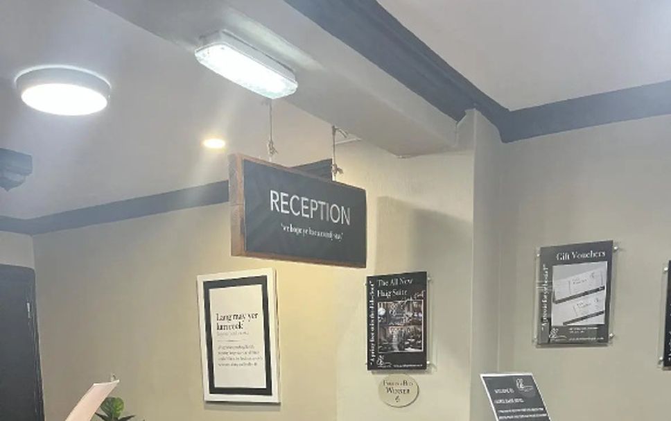 Receptionist Billede