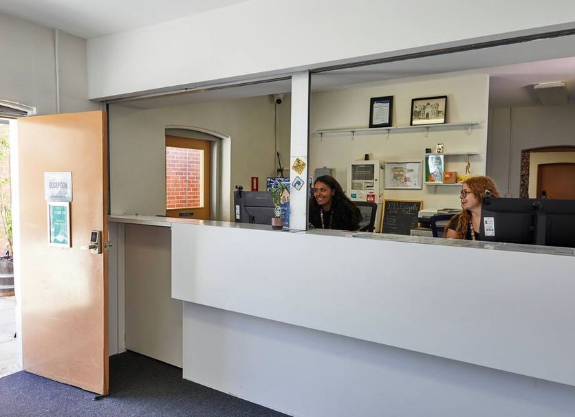 Receptionist Billede
