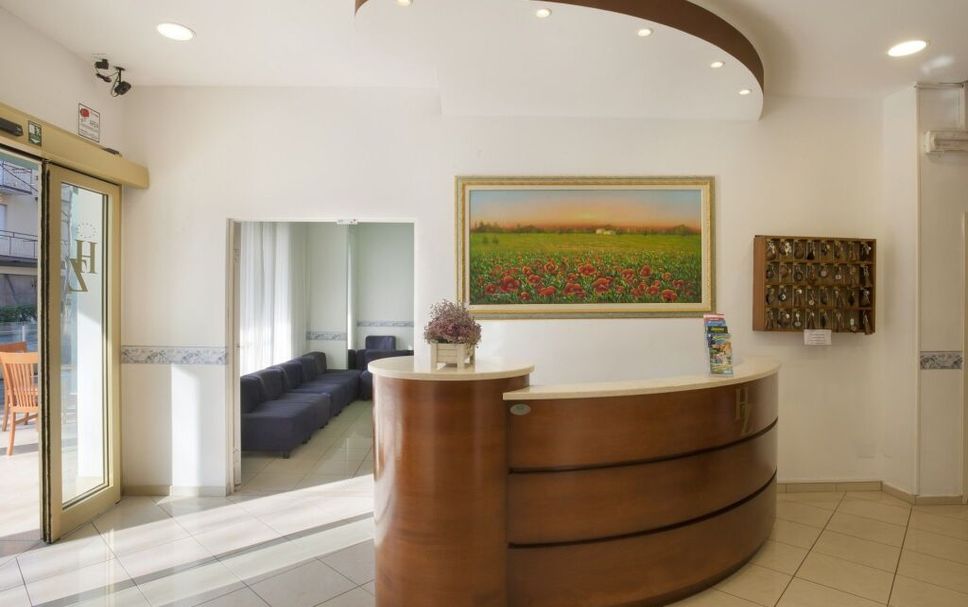 Receptionist Billede