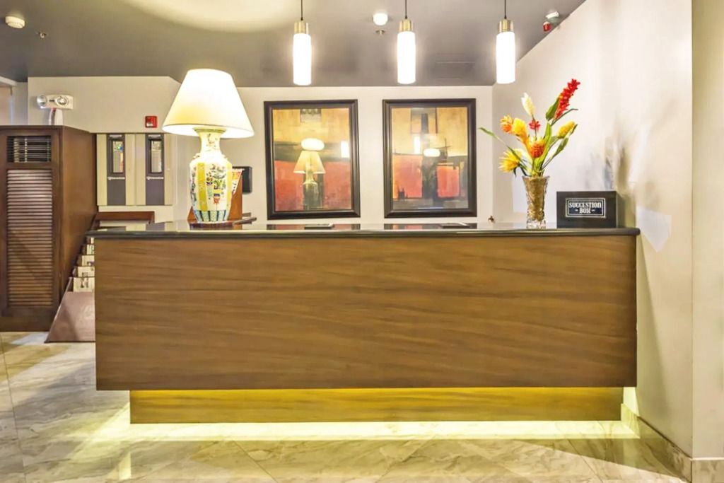 Receptionist Billede