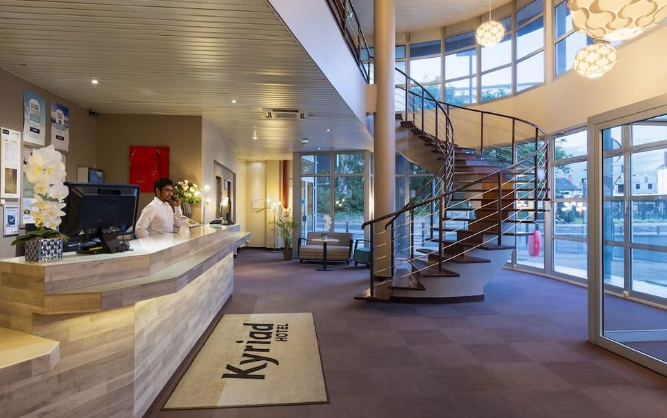 Receptionist Billede
