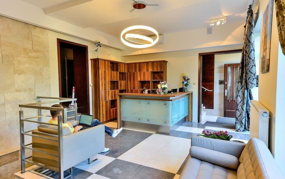 Receptionist Billede