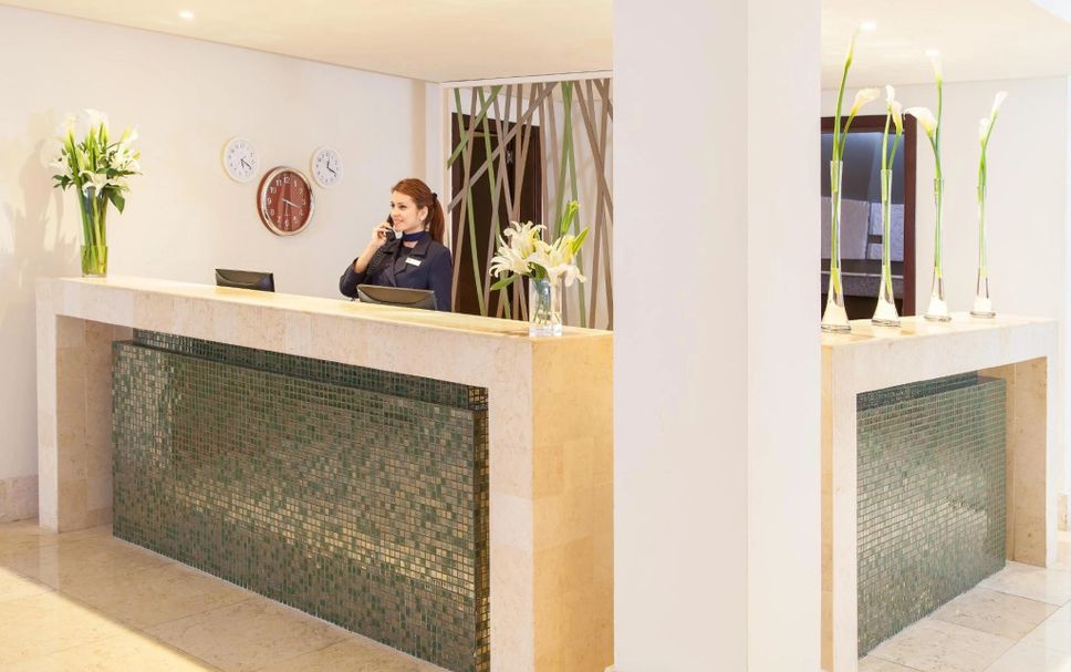 Receptionist Billede