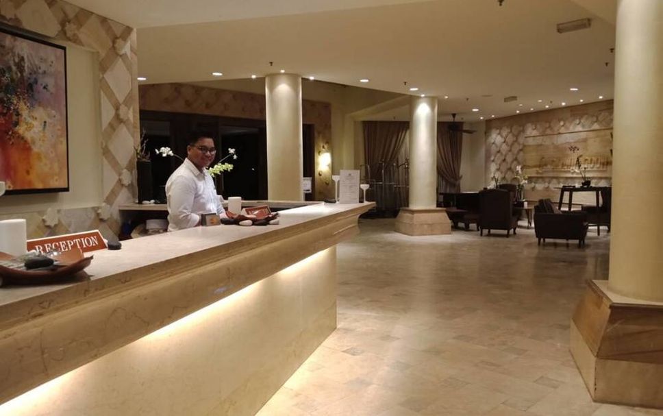 Receptionist Billede