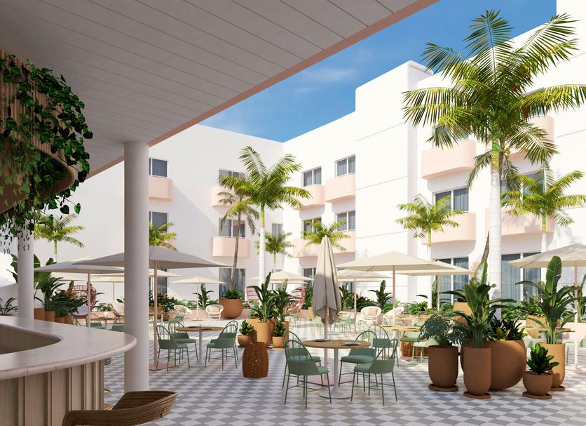 Patio Billede
