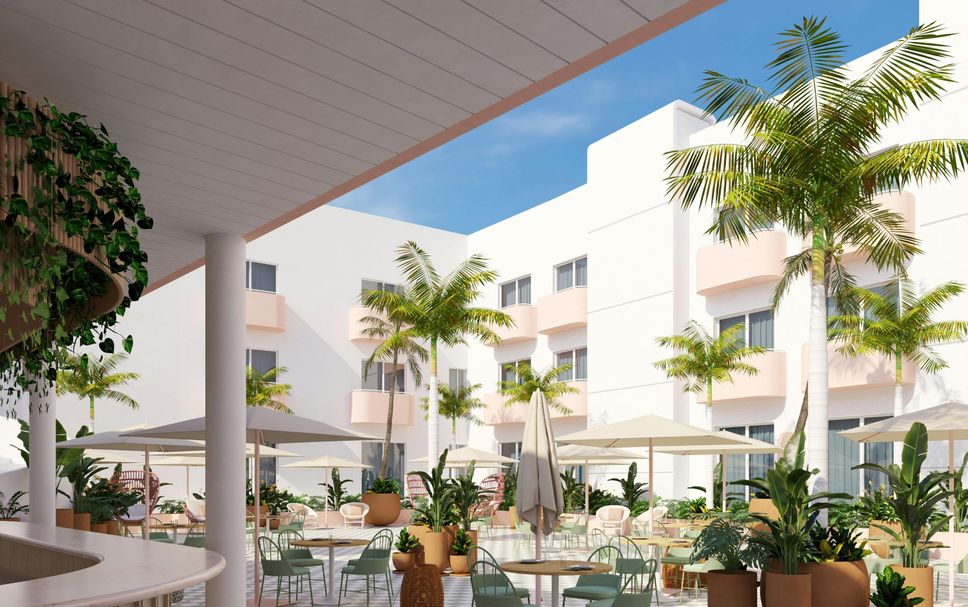 Patio Billede