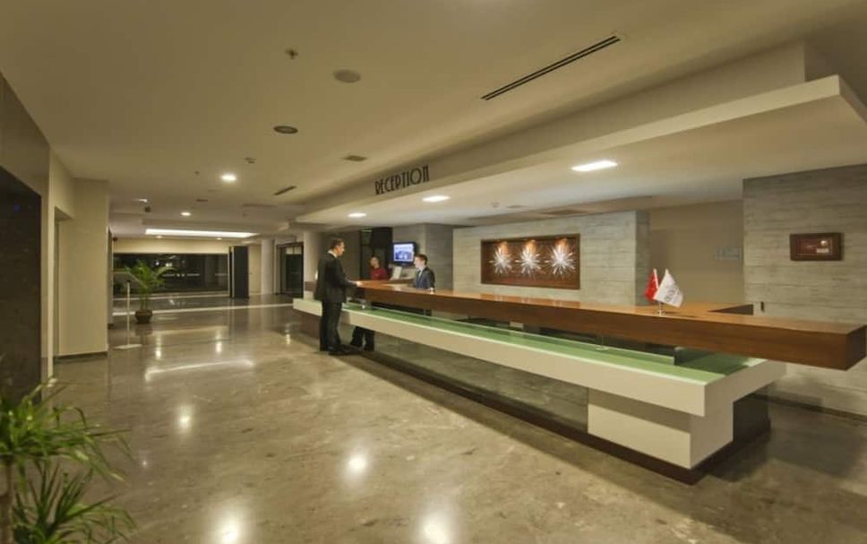 Receptionist Billede