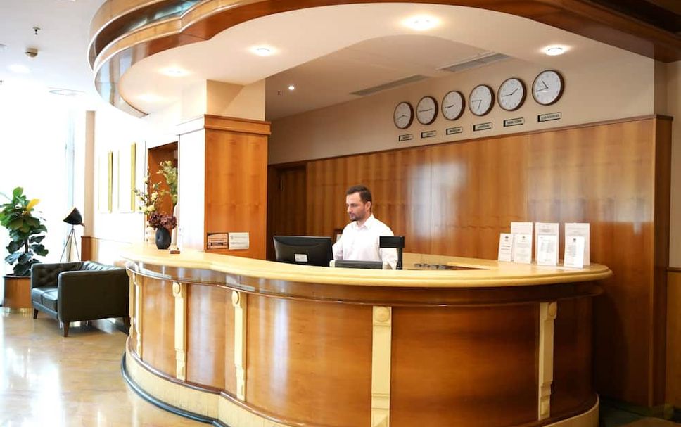 Receptionist Billede