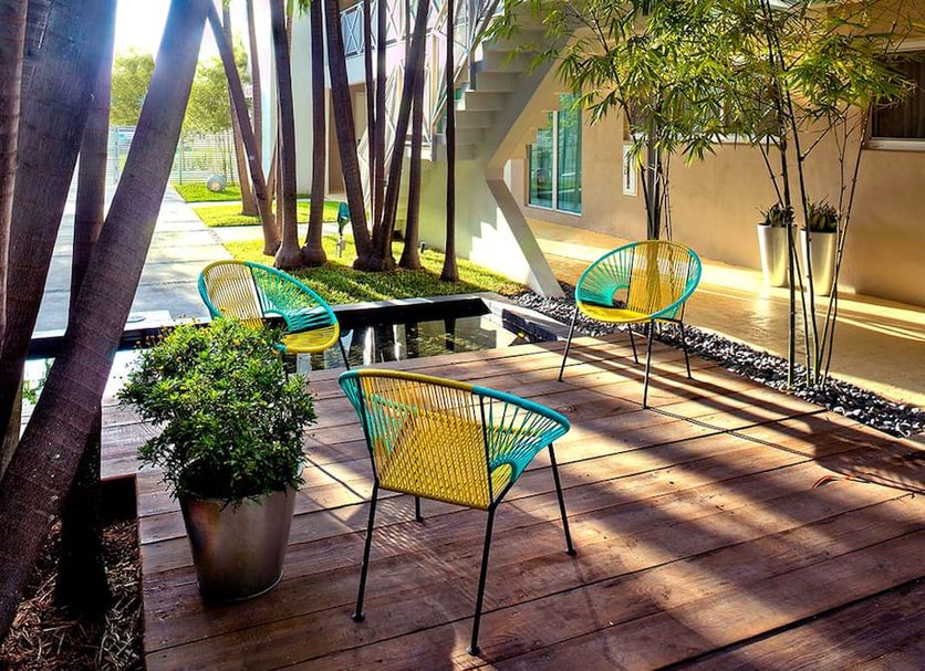 Patio Billede