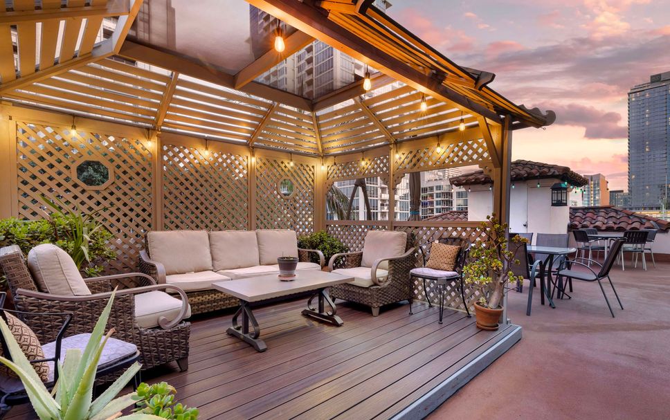 Patio Billede