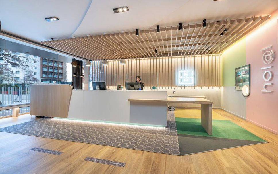 Receptionist Billede