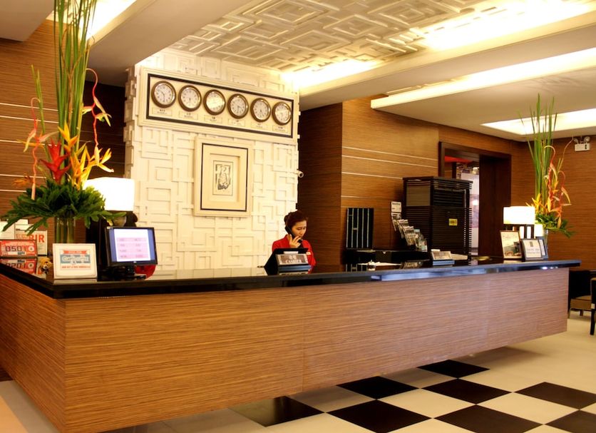 Receptionist Billede