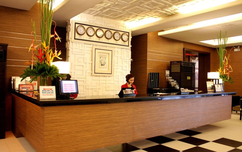 Receptionist Billede