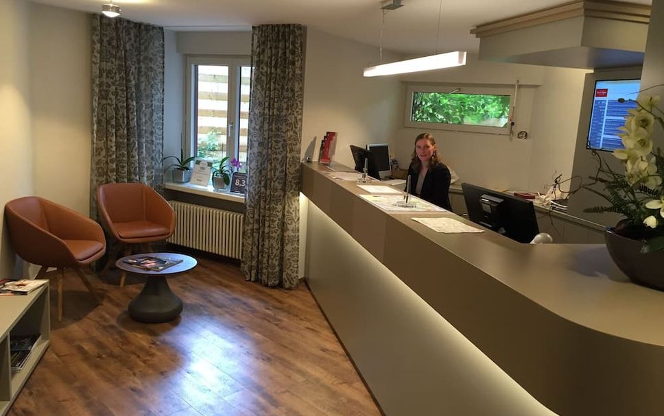Receptionist Billede