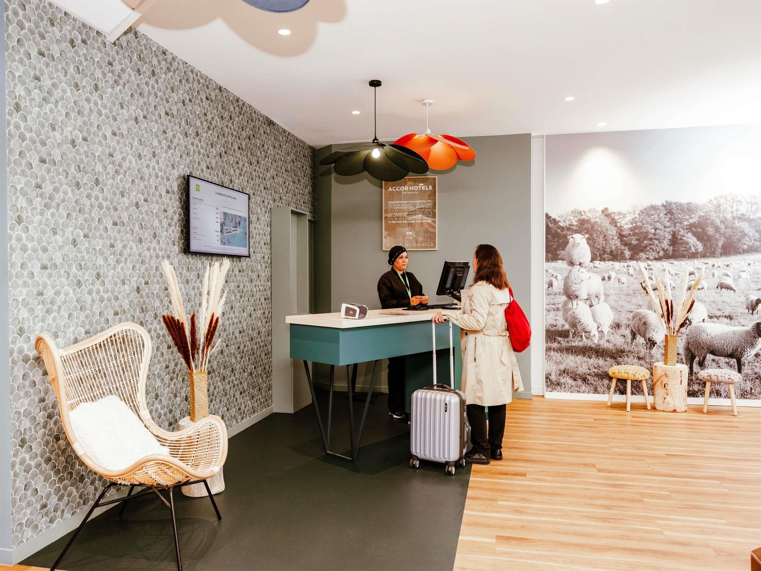 Receptionist Billede