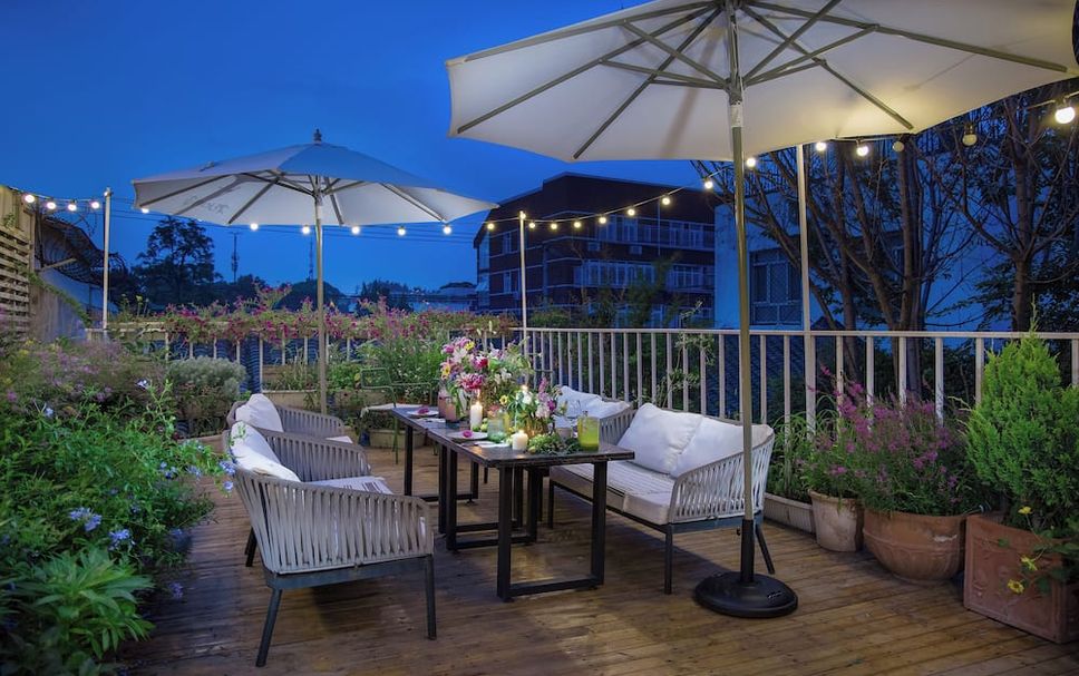Patio Billede
