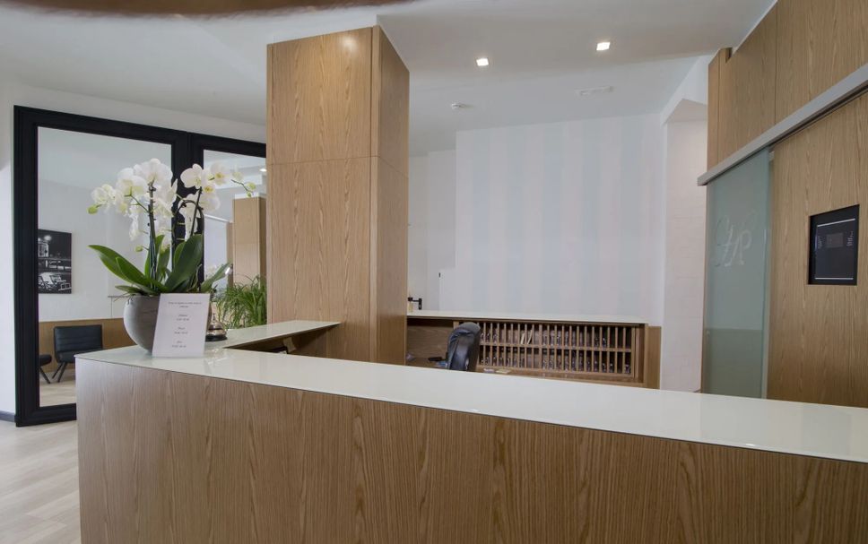 Receptionist Billede