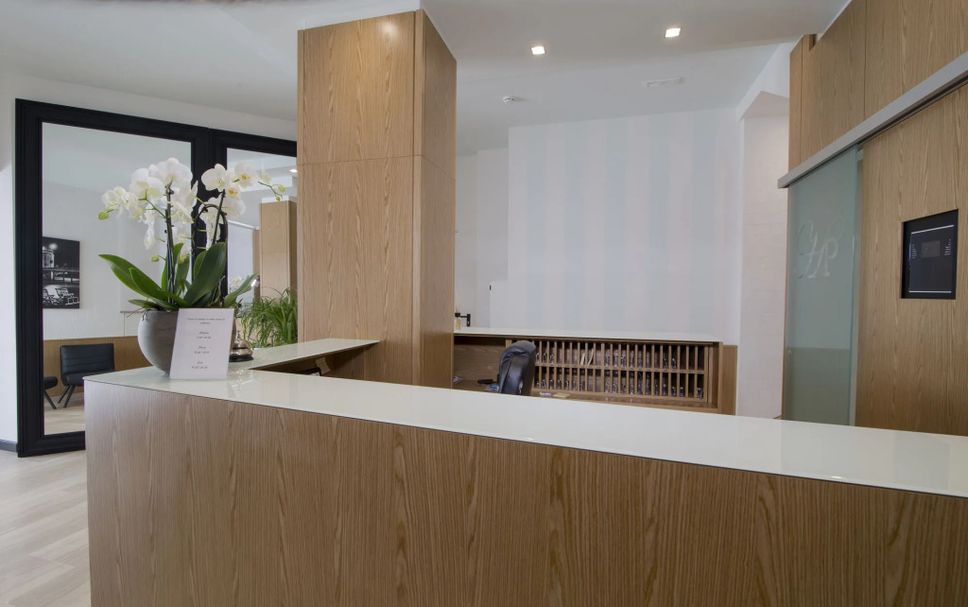 Receptionist Billede