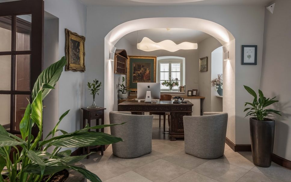 Receptionist Billede