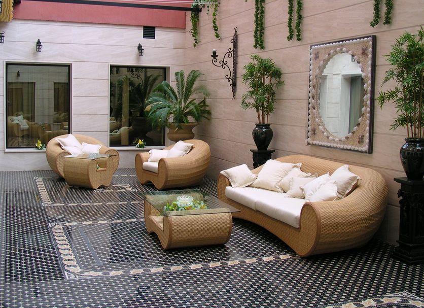 Patio Billede