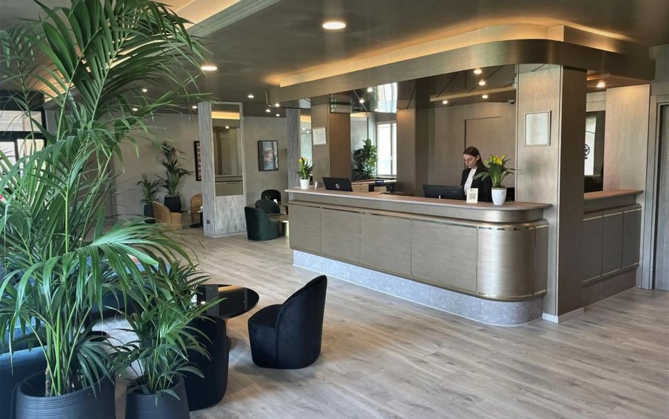 Receptionist Billede