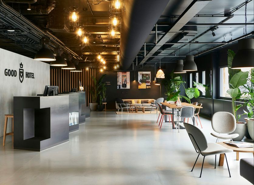 Receptionist Billede