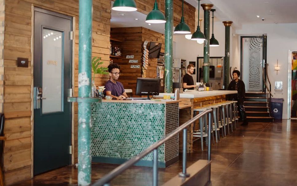 Receptionist Billede