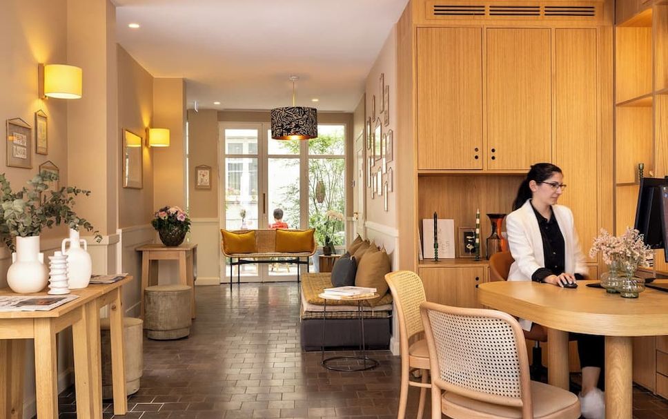 Receptionist Billede