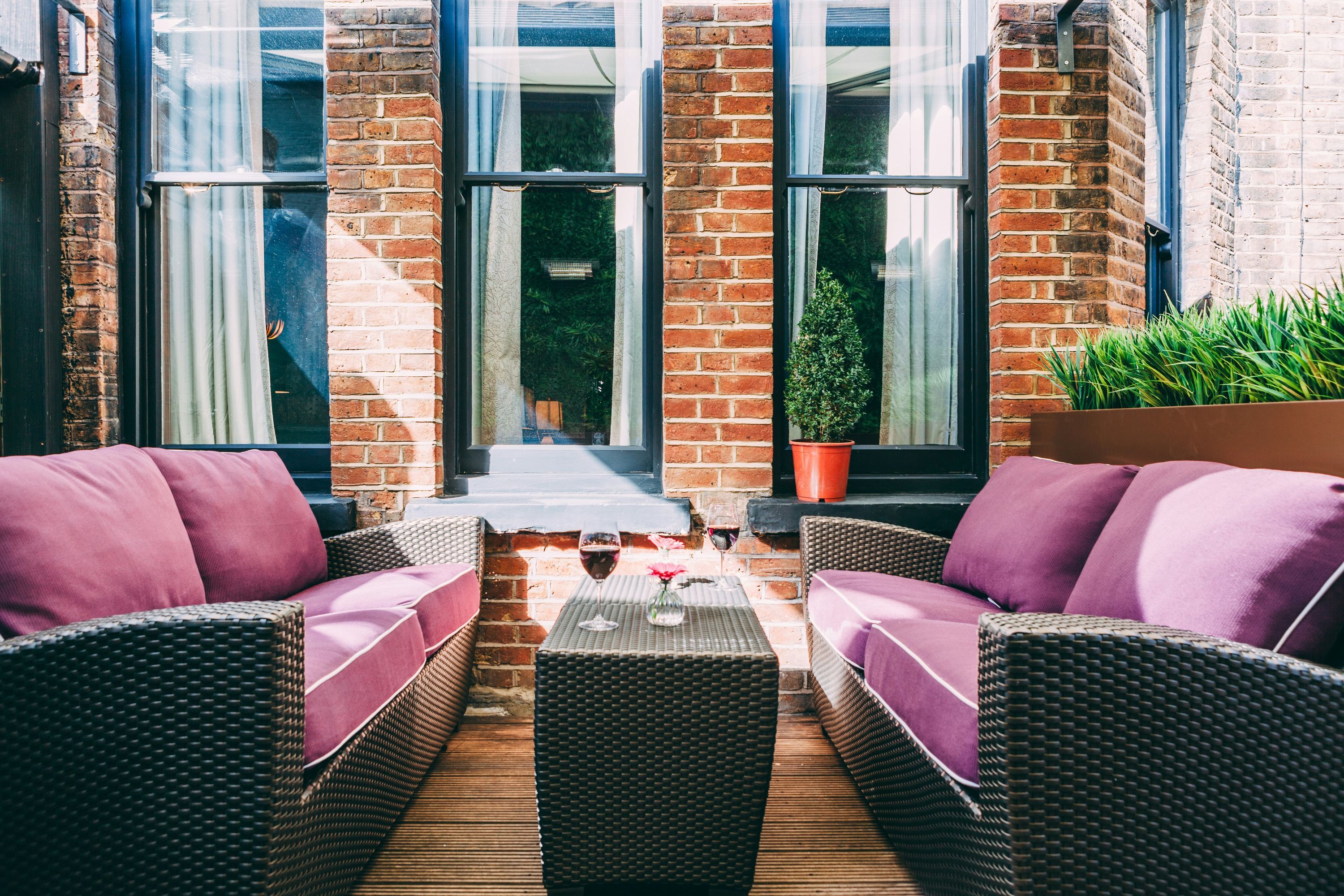Patio Billede