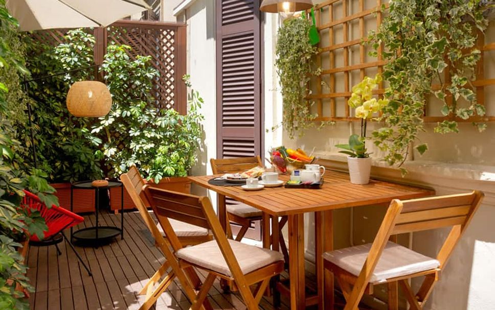 Patio Billede