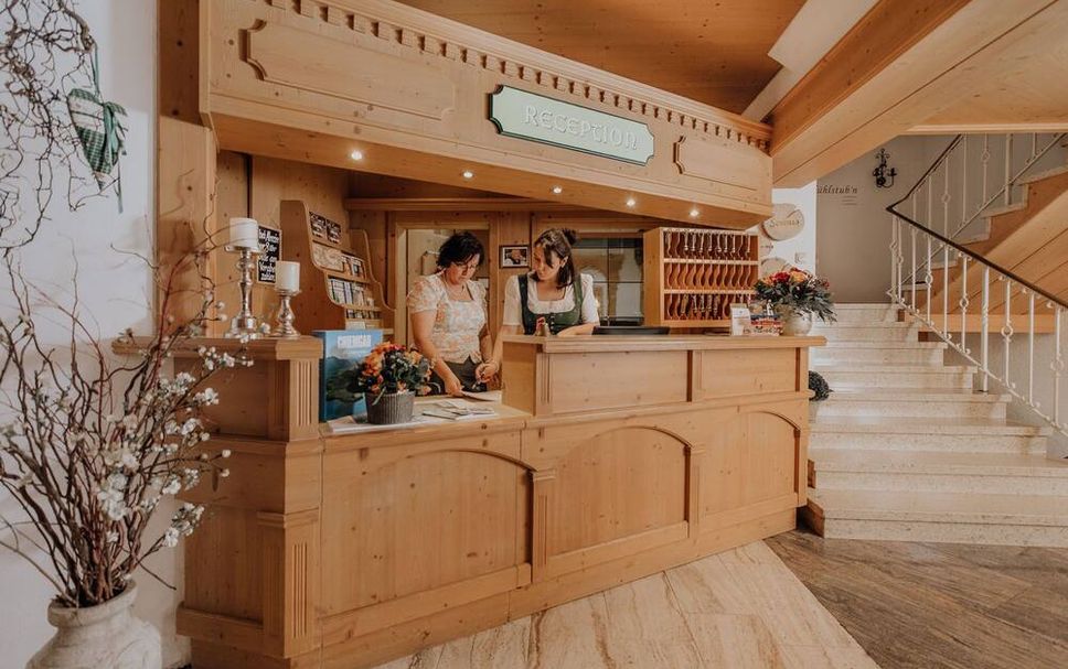 Receptionist Billede